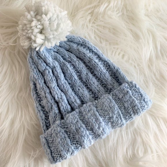 Blue Winter Hat - Hollister - NWT - Picture 1 of 4